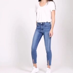 New Gap Skinny Ankle Hem Jeans